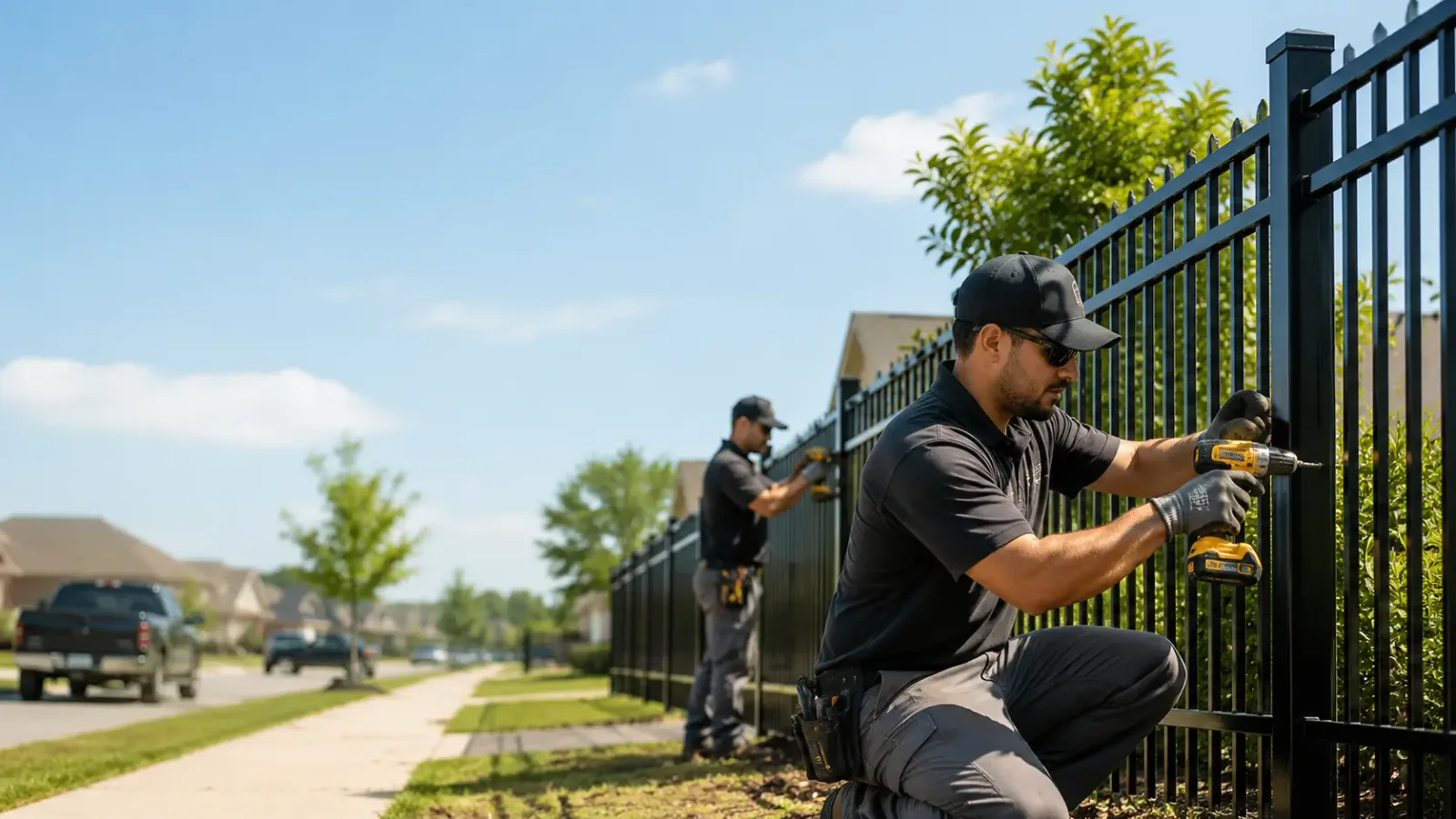 Metal Fence Installation in Juliustown, NJ